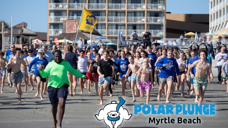 Record-Breaking Myrtle Beach Polar Plunge Raises Over $151,000 for Special Olympics South Carolina!