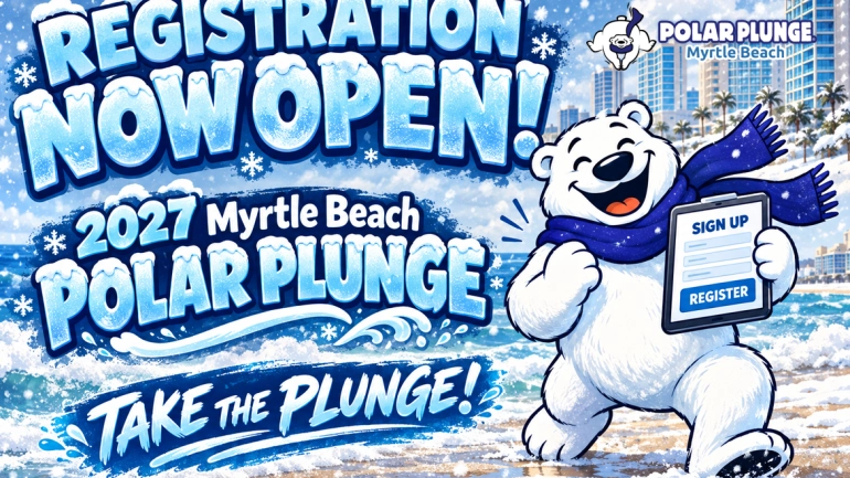 Registration is NOW OPEN for the 2027 Myrtle Beach Polar Plunge!