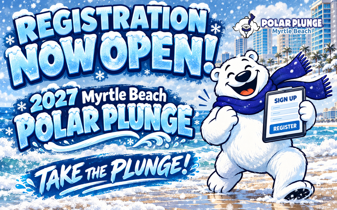 Registration is NOW OPEN for the 2027 Myrtle Beach Polar Plunge!